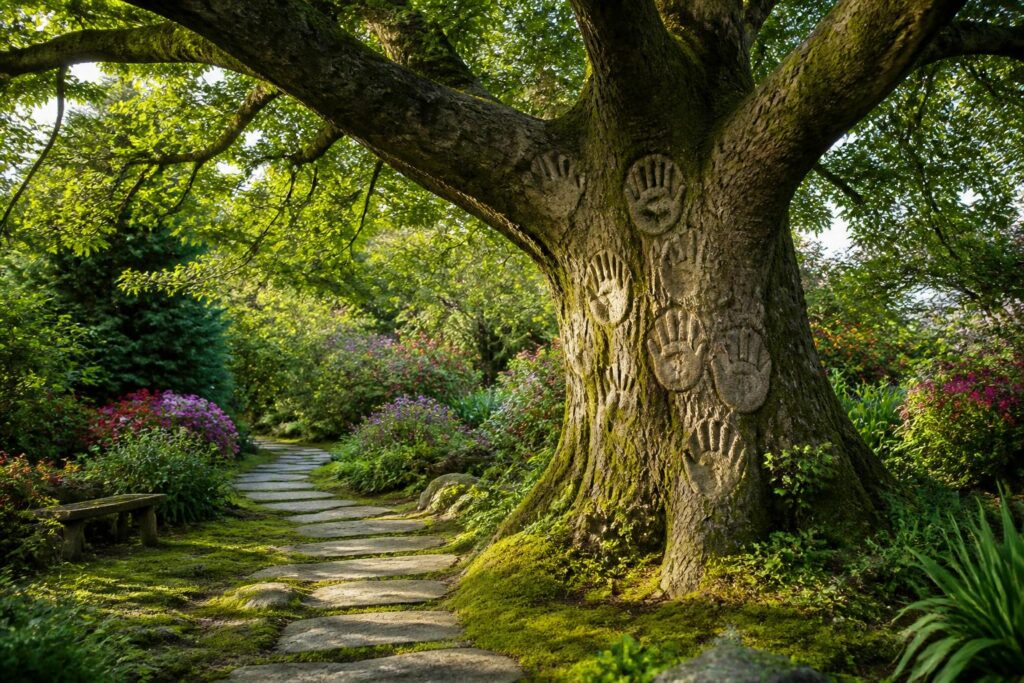 Arbre à empreinte : un concept innovant pour valoriser votre jardin autrement