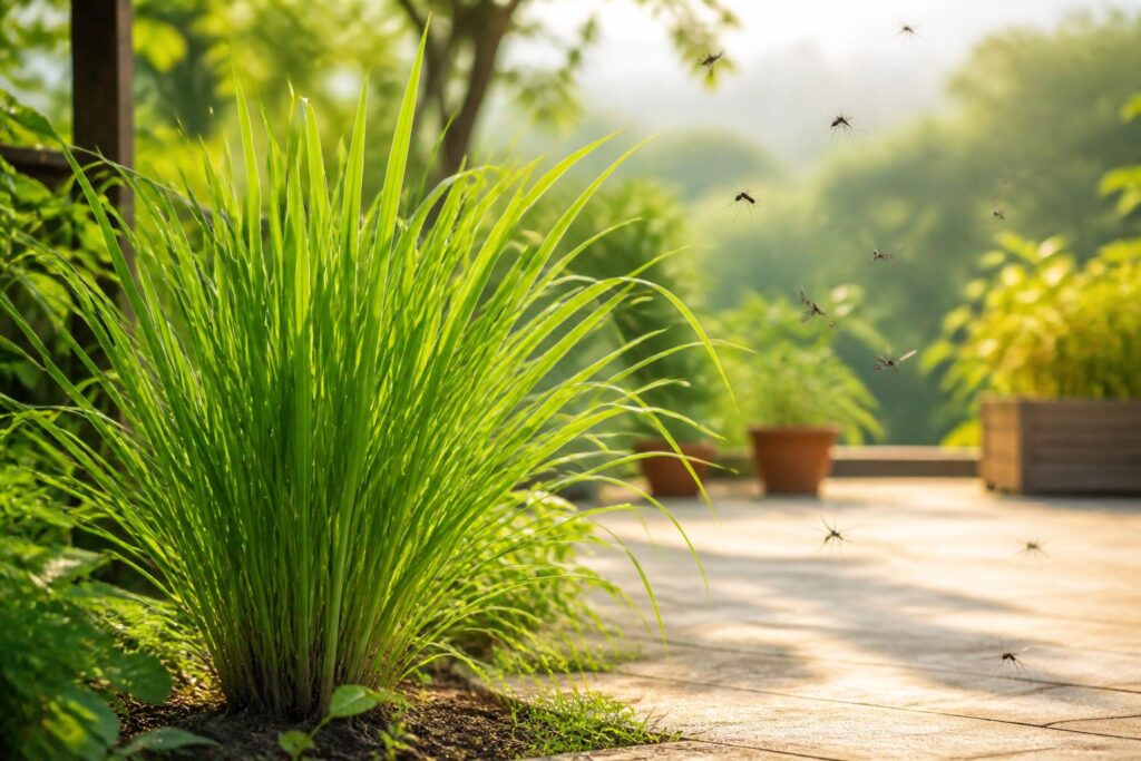 Citronnelle et moustiques : pourquoi cette plante repousse-t-elle si efficacement les insectes ?