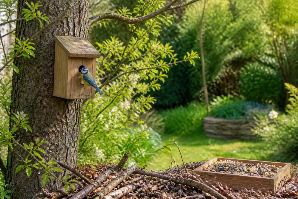 découvrez comment encourager la nidification des mésanges bleues dans votre jardin grâce à des astuces simples et efficaces pour créer un habitat accueillant et protéger ces petits oiseaux.