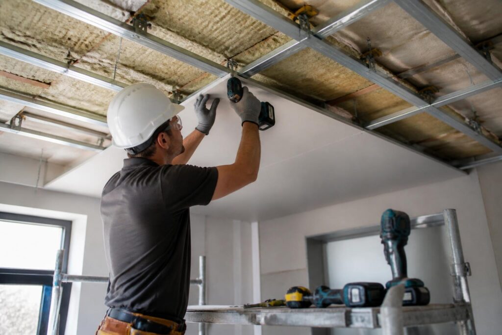 Plafond suspendu placo : les astuces pour une installation réussie et durable