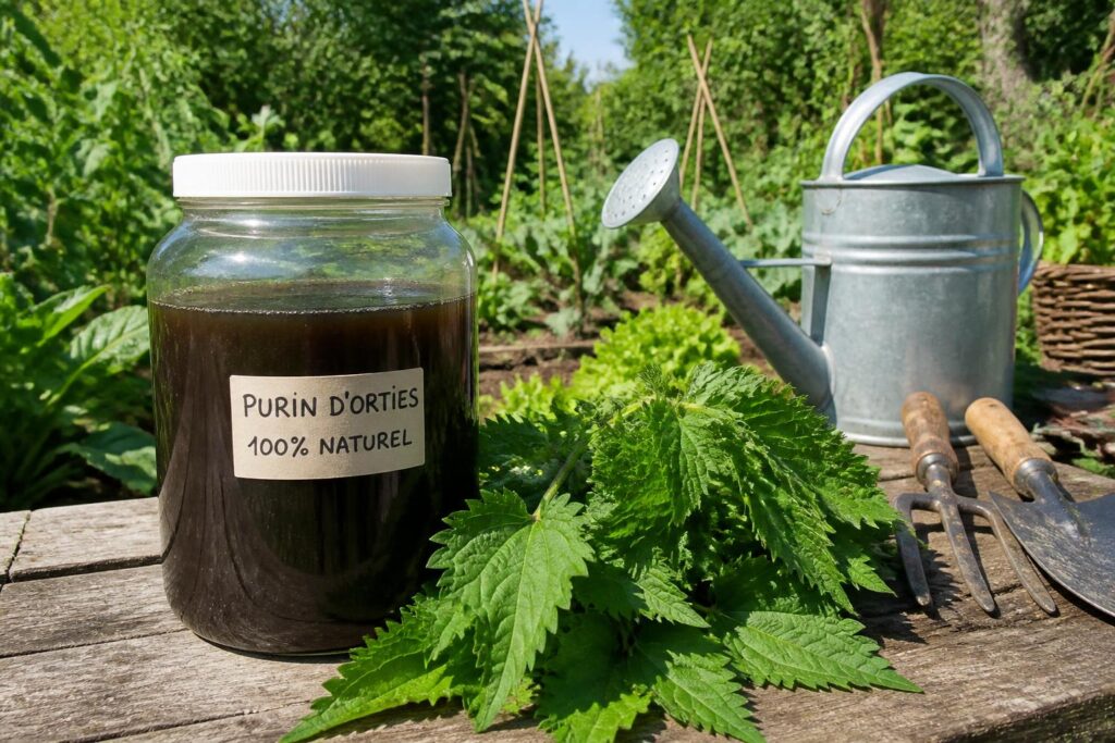 Purin d’orties : la recette naturelle pour un jardin sain et sans pesticides