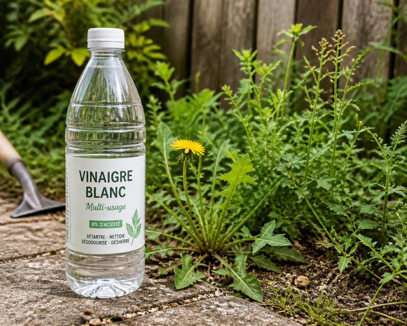 découvrez comment utiliser le vinaigre blanc comme désherbant naturel pour un jardin sain et sans pesticides. une solution écologique et efficace pour éliminer les mauvaises herbes.