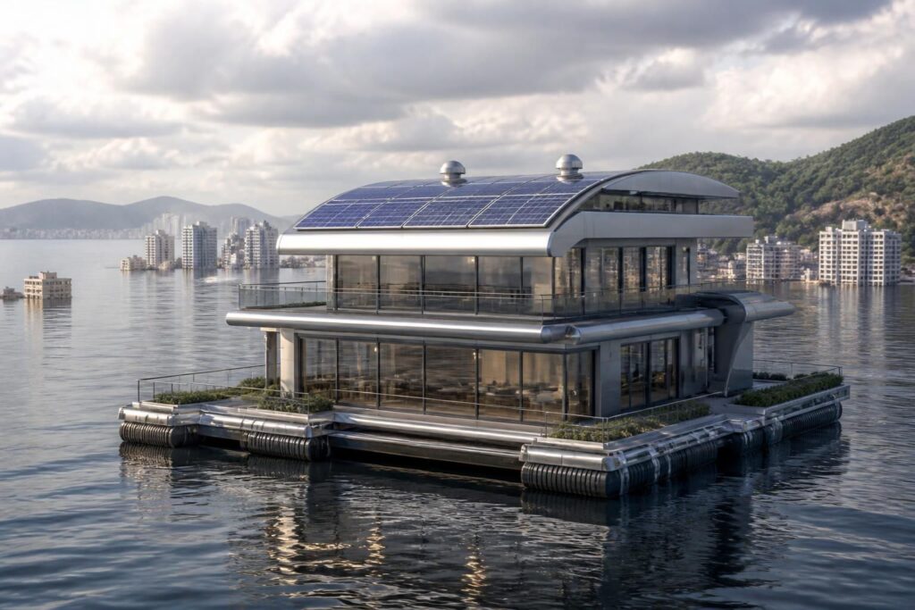 découvrez comment les bâtiments flottants offrent une solution innovante et durable pour lutter contre la montée des eaux et protéger les zones côtières.