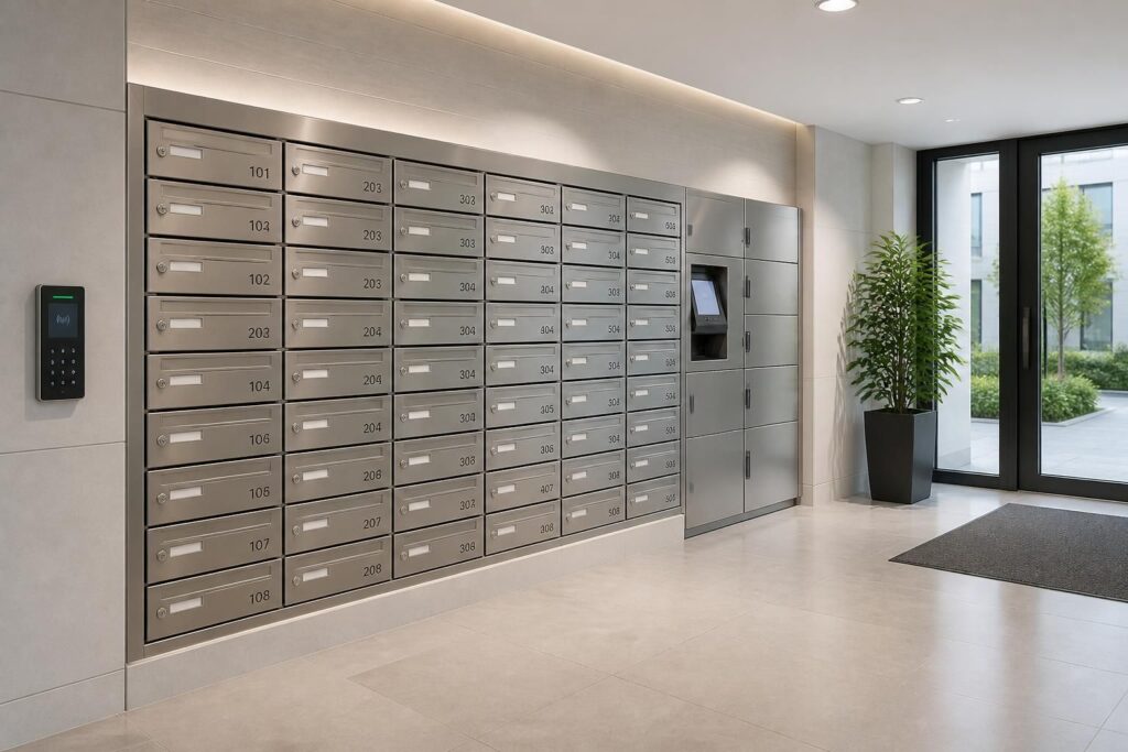 découvrez quel modèle de boîte aux lettres collectives intérieures choisir pour votre immeuble afin d'allier sécurité, praticité et design.