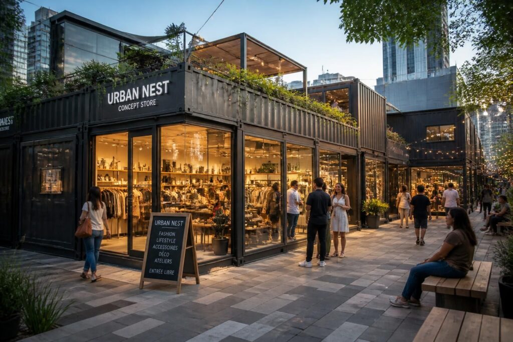 découvrez comment un container magasin modulable peut transformer et dynamiser votre commerce grâce à sa flexibilité et sa rapidité d'installation.