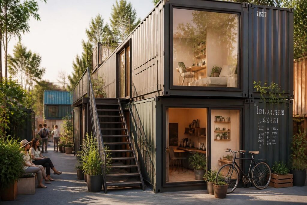 Conteneur étudiant : une solution modulable pour un logement abordable et pratique