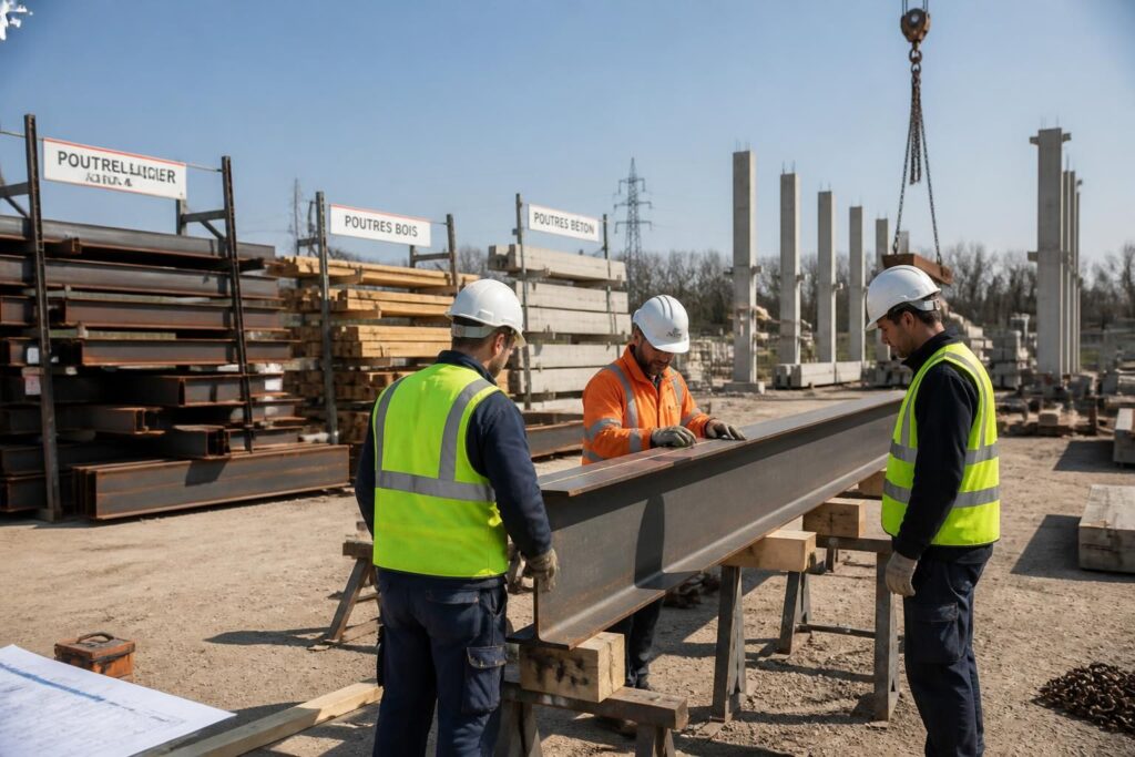 Poutrelle en construction : comment choisir le bon matériau pour votre projet ?