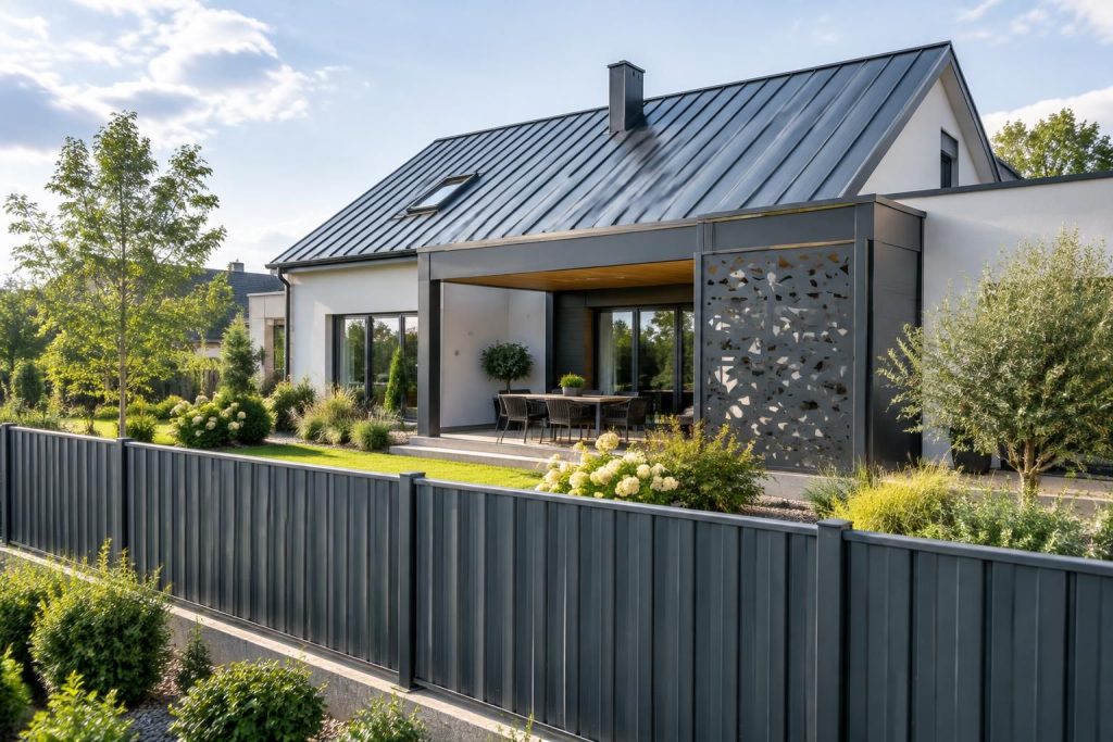 découvrez les usages du panneau en tôle pour clôturer un terrain, couvrir une toiture ou embellir vos espaces extérieurs avec une solution durable.