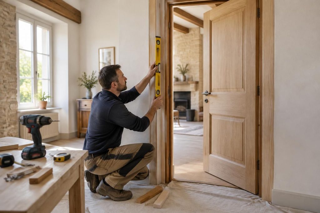 découvrez les techniques de pose d’une porte en rénovation et nos conseils pour choisir la méthode adaptée à votre ouverture et réussir l’installation.